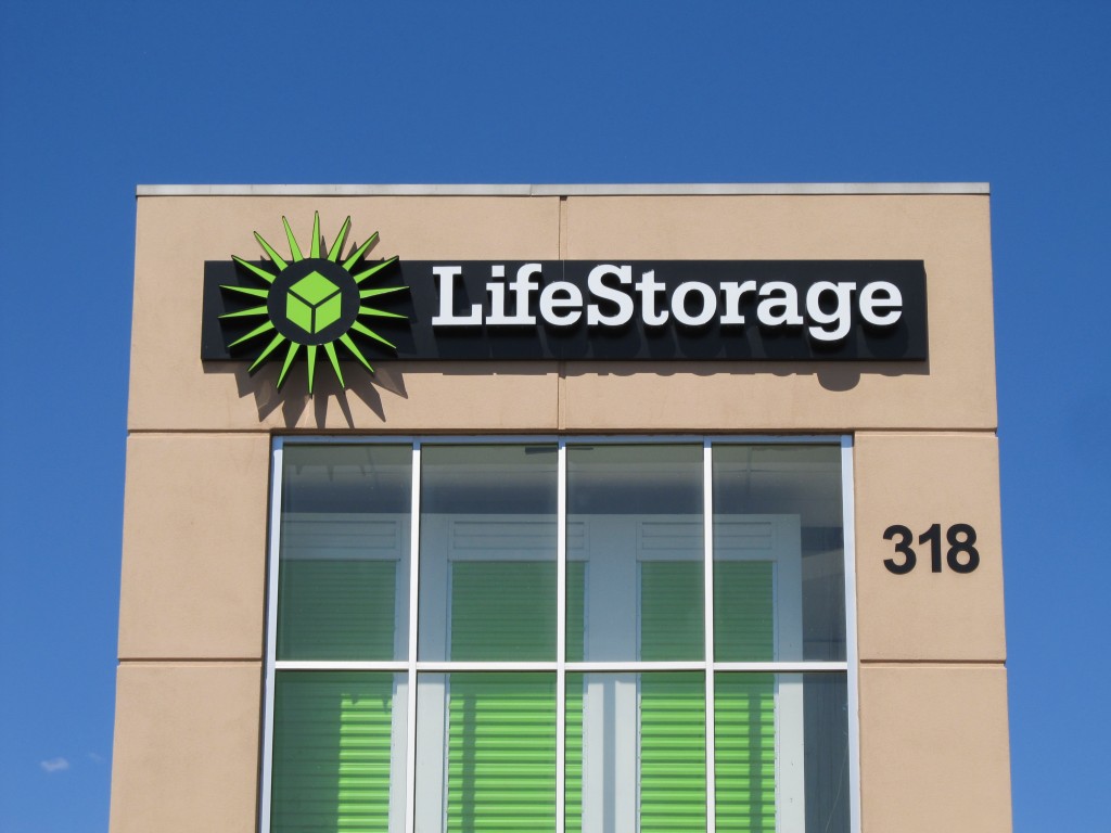 Life Storage Boulder Hwy. Custom Signs Patrick's Signs, Inc.